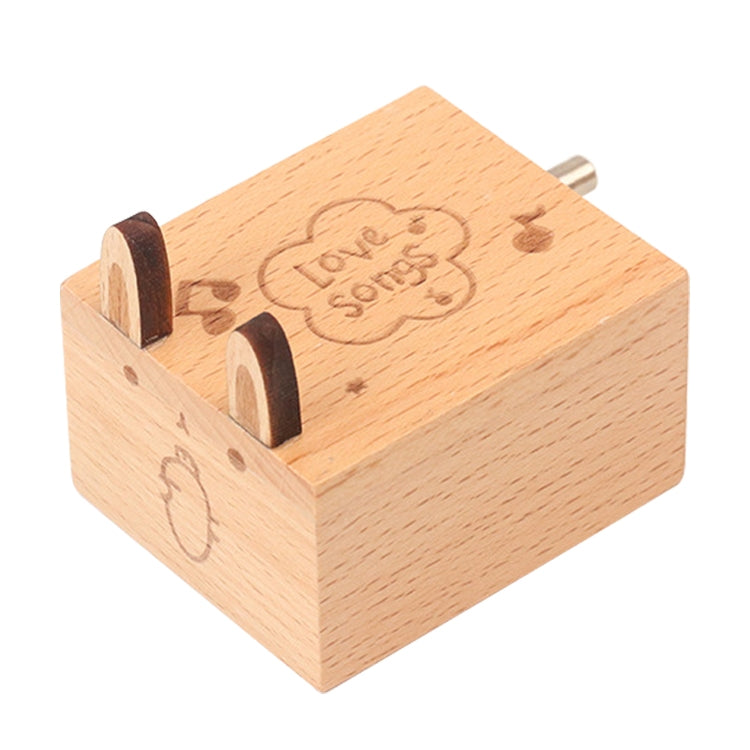 Wooden Creative Hand Shake Music Box Music Children Birthday Gift Student Gift