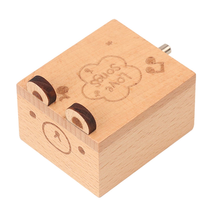 Wooden Creative Hand Shake Music Box Music Children Birthday Gift Student Gift