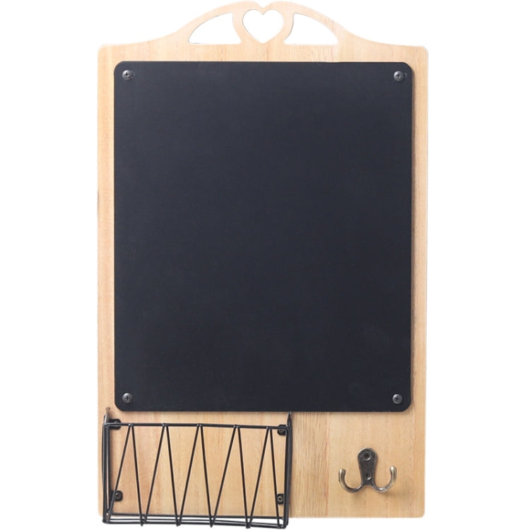 Wooden Blackboard Hanging Message Board