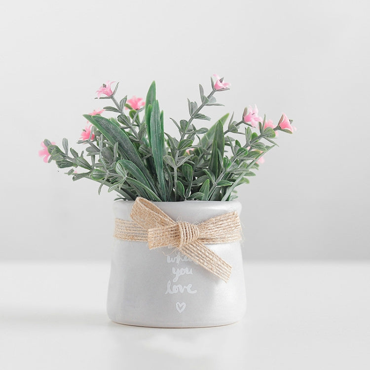 Rural Style Artificial Flower Fake Flower Small Bonsai Ornaments Decorations