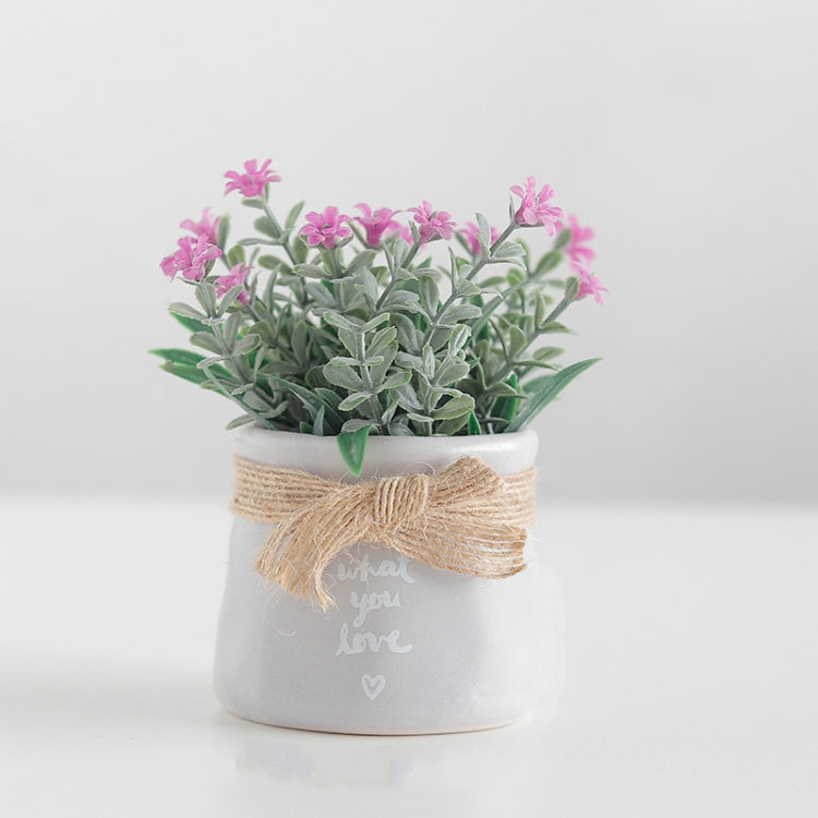 Rural Style Artificial Flower Fake Flower Small Bonsai Ornaments Decorations