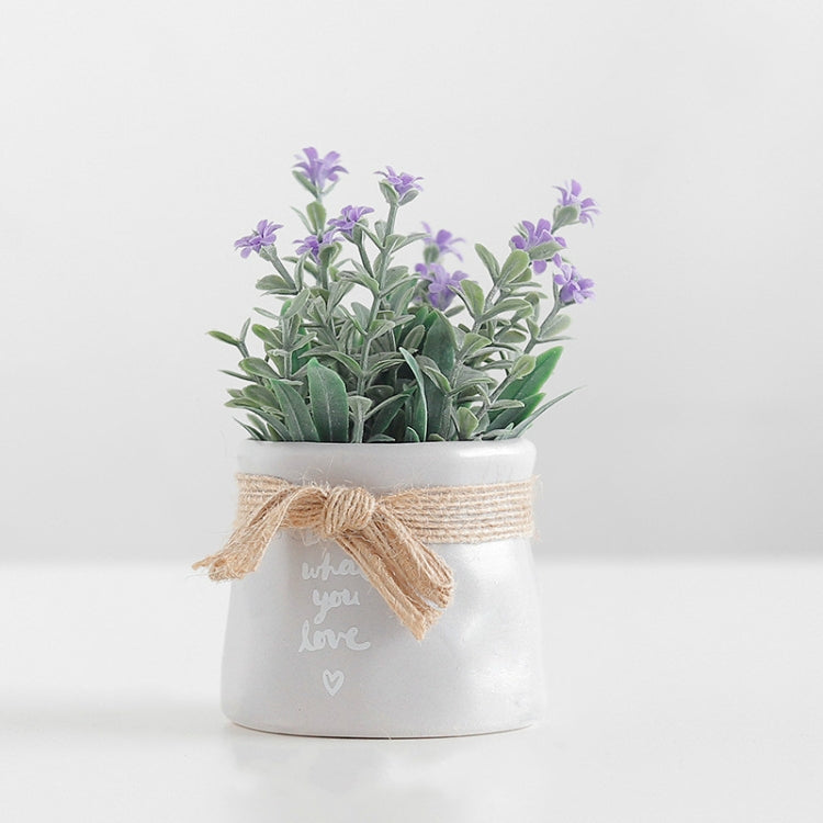 Rural Style Artificial Flower Fake Flower Small Bonsai Ornaments Decorations