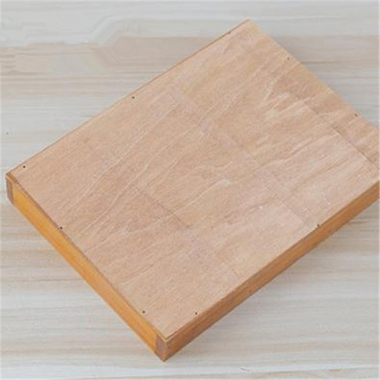 Five Grid Retro Wooden Multi-Meat Separate Desktop Sundries Storage Box