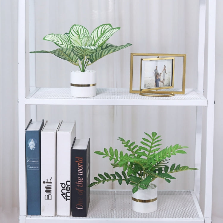 Ceramic Basin Simulation Green Plant Potted Decoration