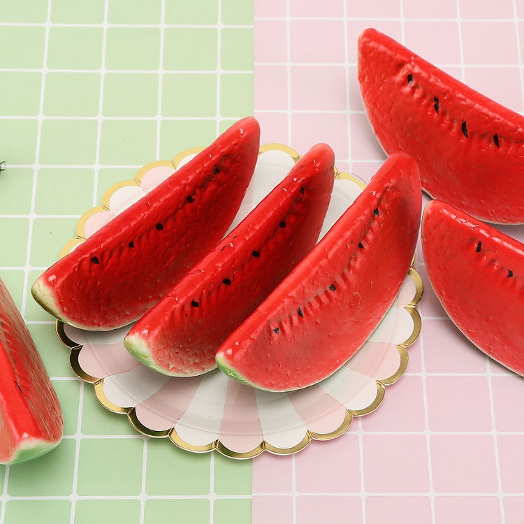 Simulation Watermelon Slice Fruit Model Photography Props Home Decoration Window Display