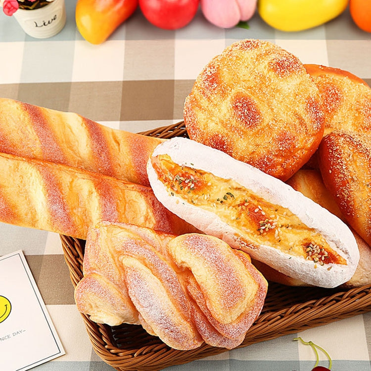 Simulation PU Model Powder Pineapple Bread Decoration Photography Props Home Decoration Window Display