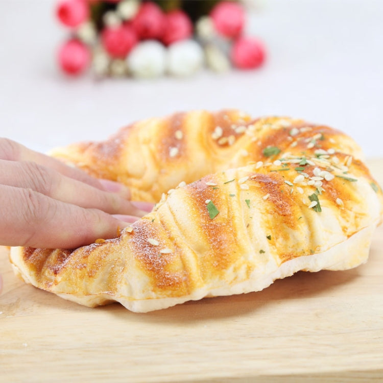 PU Simulation Circle Sesame Bread Model photography Props Home Engineering Window Display