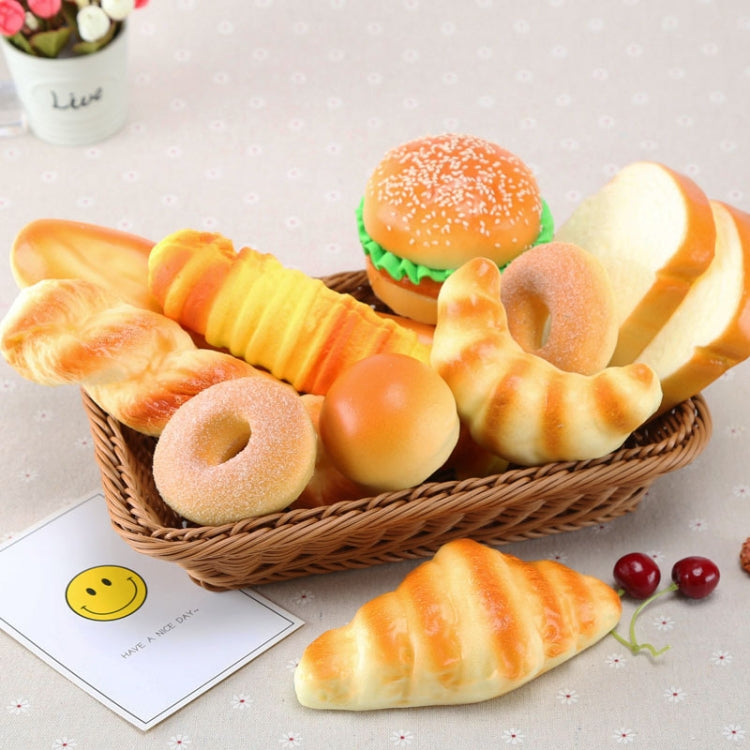 PU Simulation Small Caterpillar Bread Model Photography Props Home Decoration Window Display