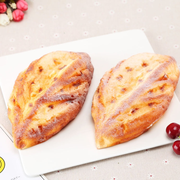 PU Simulation Red Bean Bread Model Photography Props Home Engineering Decorative Window Display
