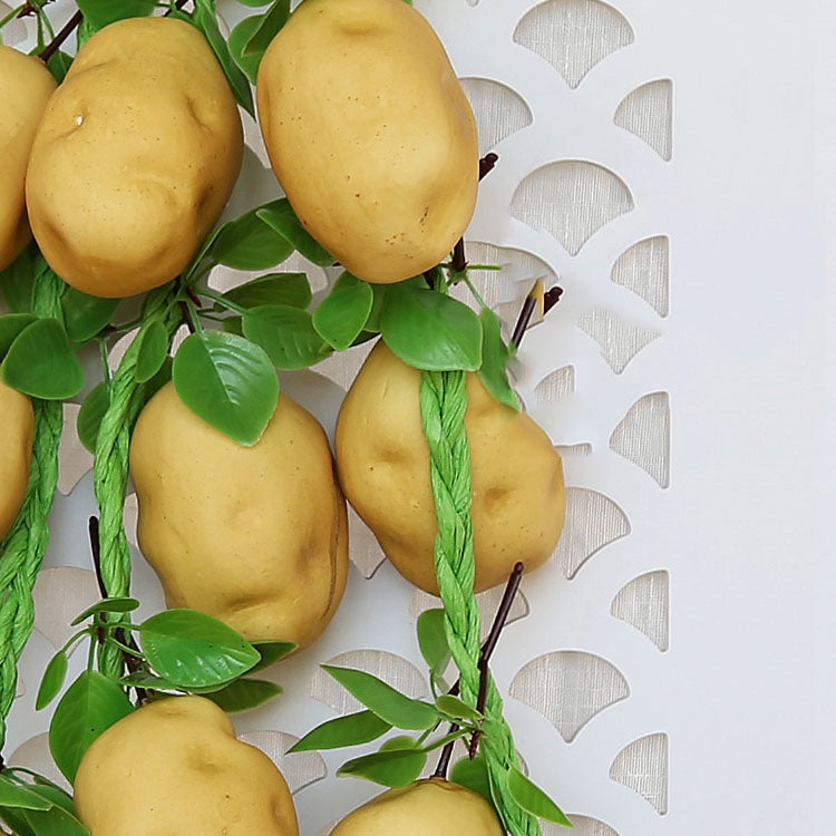 Simulation Vegetable String Farmhouse Restaurant Decoration Potato String Photography Prop