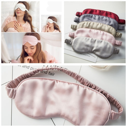 Adjustable Pure Silk Health Sleep Double-Side Shading Eye Mask