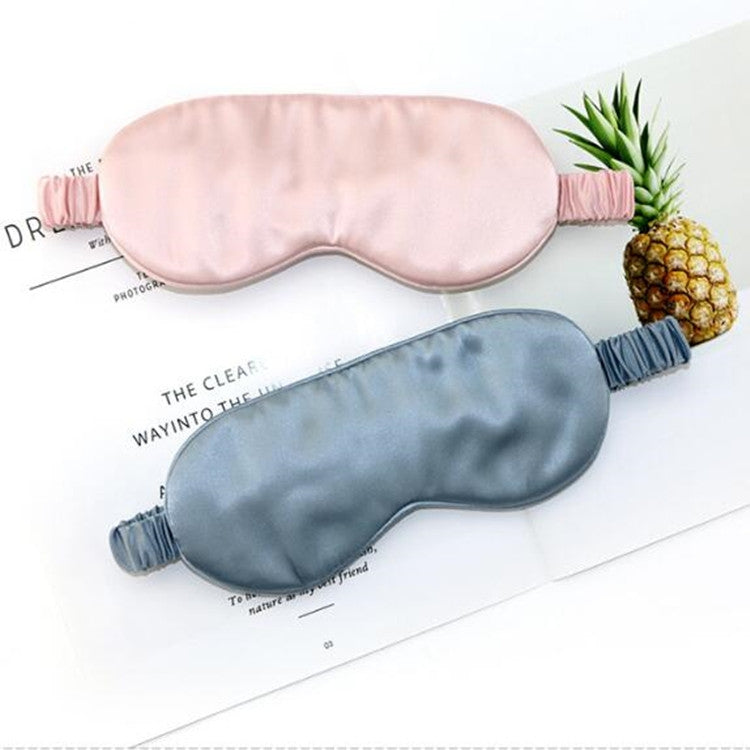 Adjustable Pure Silk Health Sleep Double-Side Shading Eye Mask
