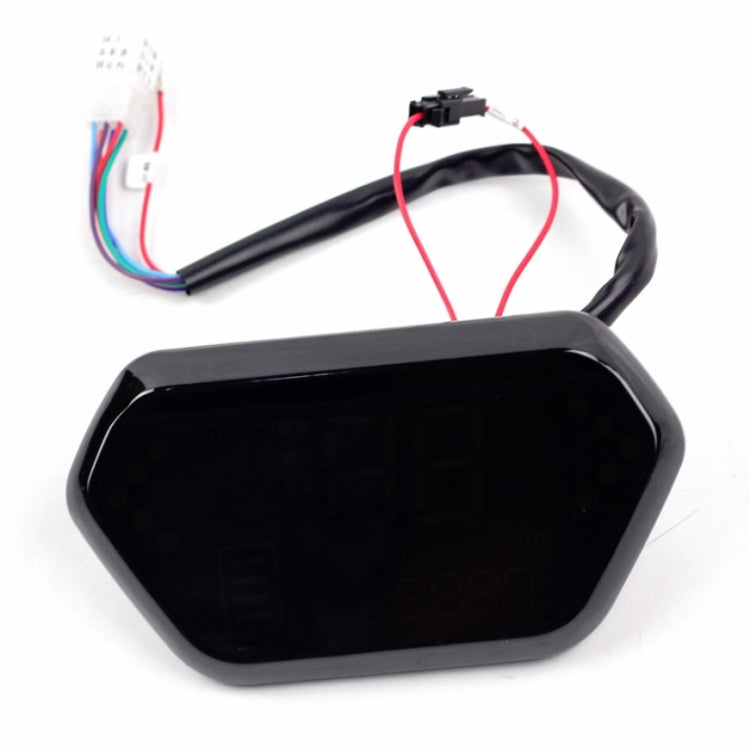 60V LCD Dashboard Speed Display for Harley Electric Car