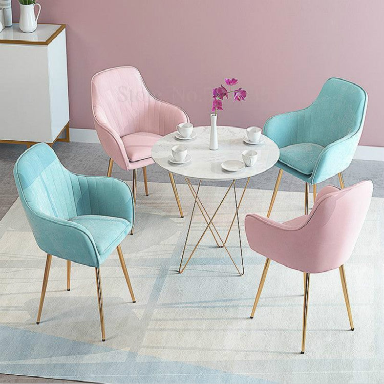 Makeup Chair Tea Coffee Chair Home Back Chair Dining Chair