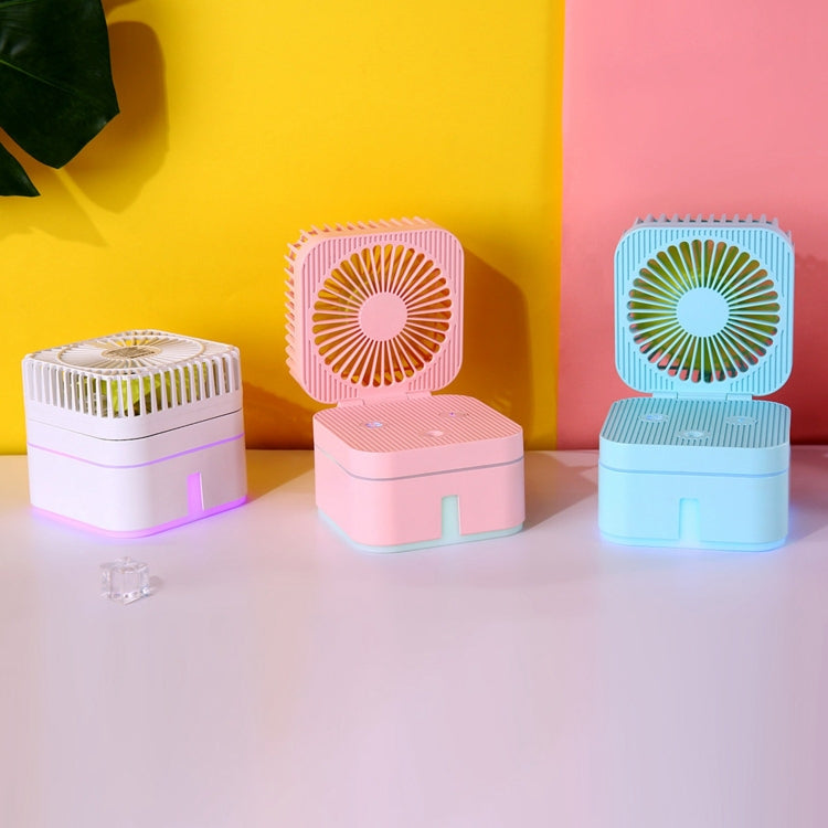USB Small Fan Magic Cube Humidifier
