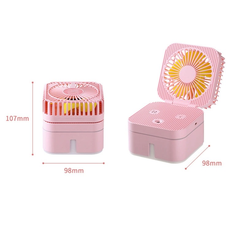 USB Small Fan Magic Cube Humidifier