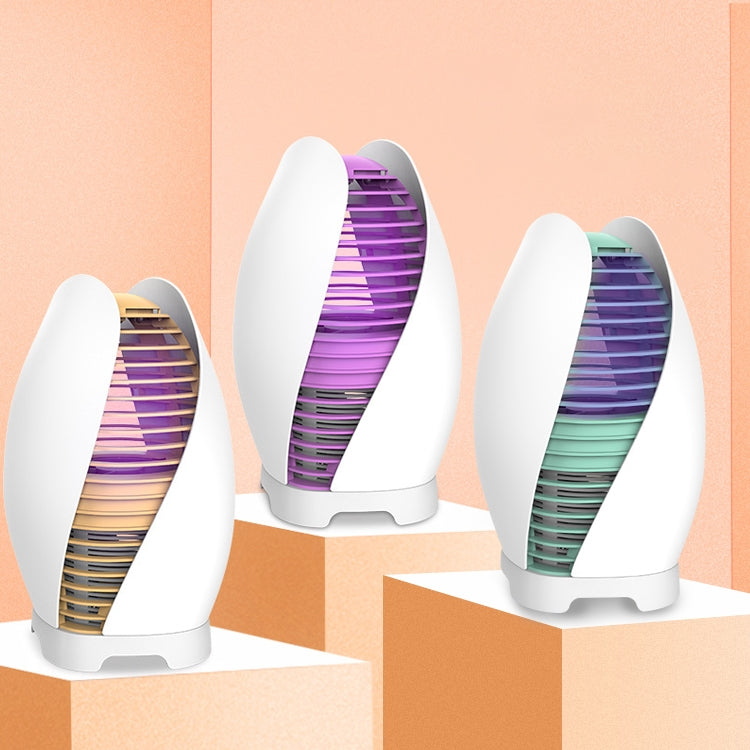 LED Home Photocatalyst Mosquito Killer, Style:USB In-line(Green)