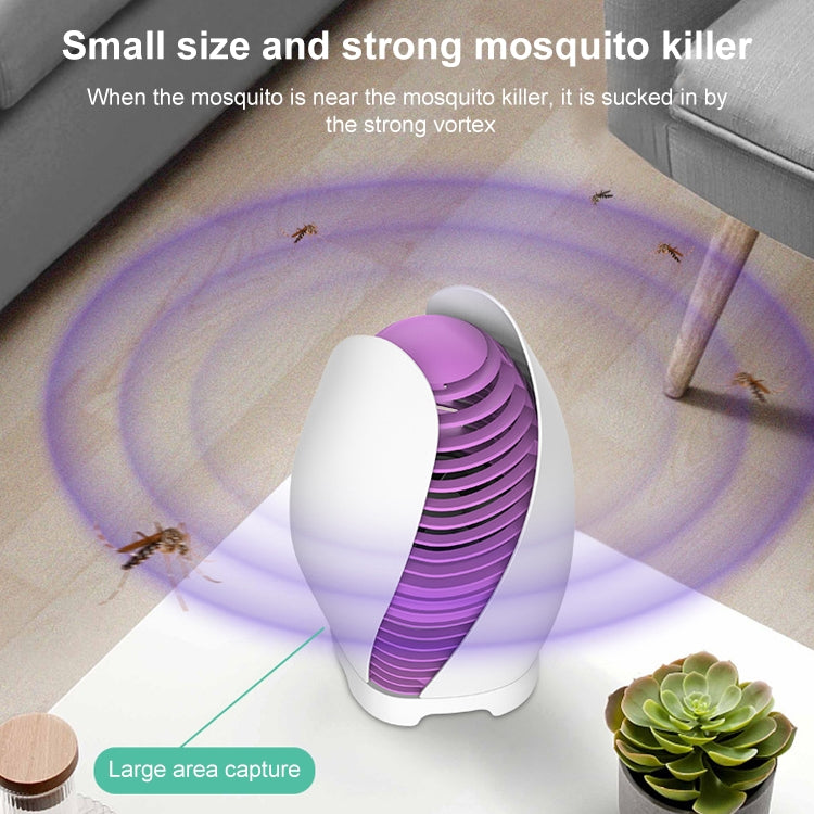 LED Home Photocatalyst Mosquito Killer, Style:USB In-line(Green)