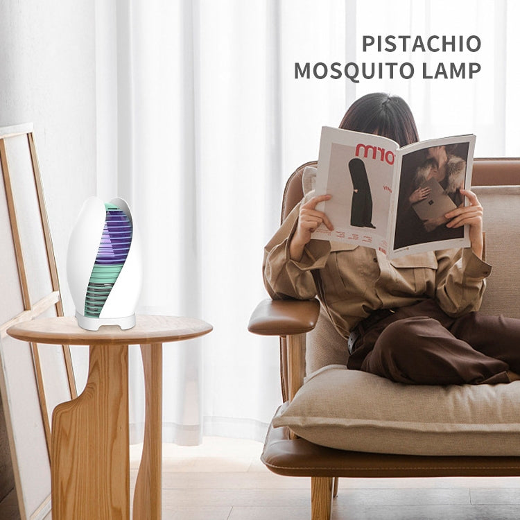 LED Home Photocatalyst Mosquito Killer, Style:USB In-line(Green)
