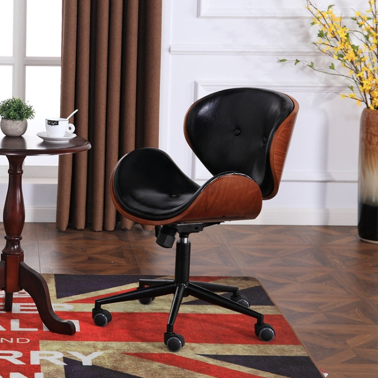 Solid Wood Vintage Chair Household Living Room Chair Bar Chair Lifted and Rotation Simple Swivel Chair Multifunction Chair