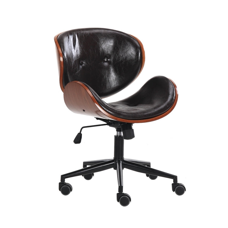 Solid Wood Vintage Chair Household Living Room Chair Bar Chair Lifted and Rotation Simple Swivel Chair Multifunction Chair