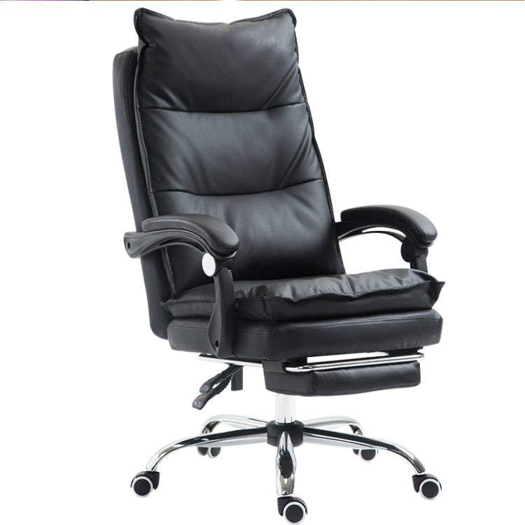 Office E-sports Game Chair Ergonomic Synthetic Leather Recliner with Steel Feet