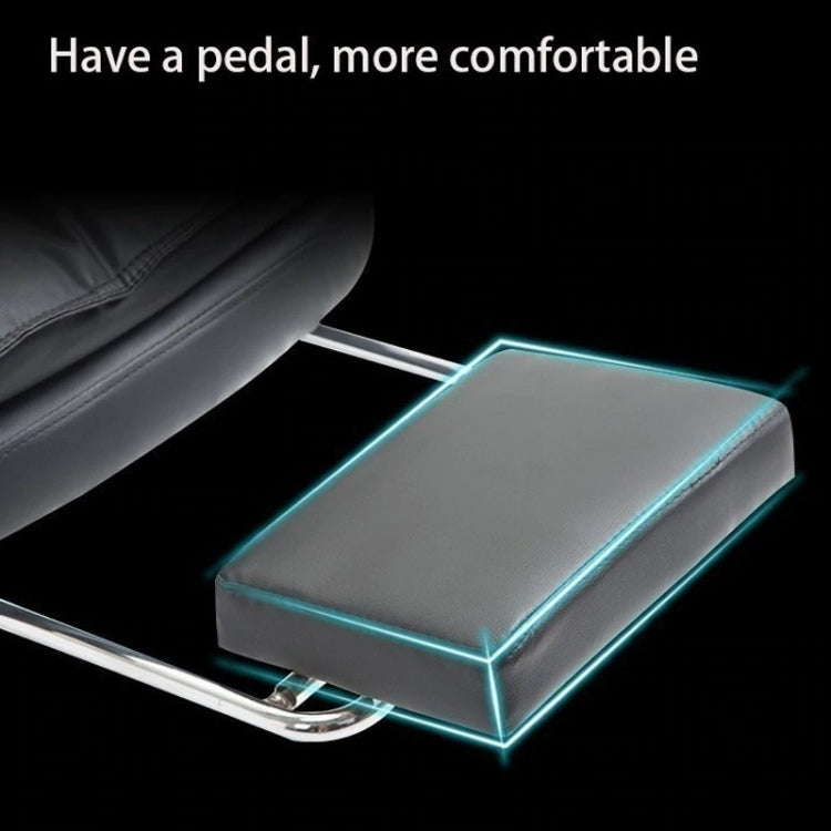 Office E-sports Game Chair Ergonomic Synthetic Leather Recliner with Steel Feet