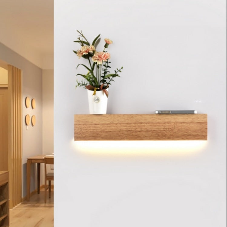 LED 8W Solid Wood Simplicity Wall Lamp Study Corridor Bedroom Lamp