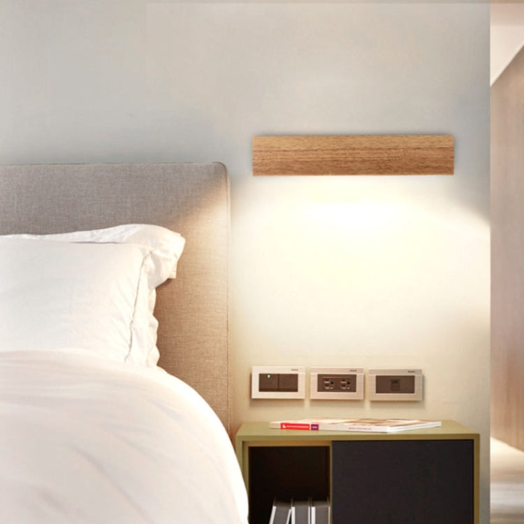 LED 8W Solid Wood Simplicity Wall Lamp Study Corridor Bedroom Lamp