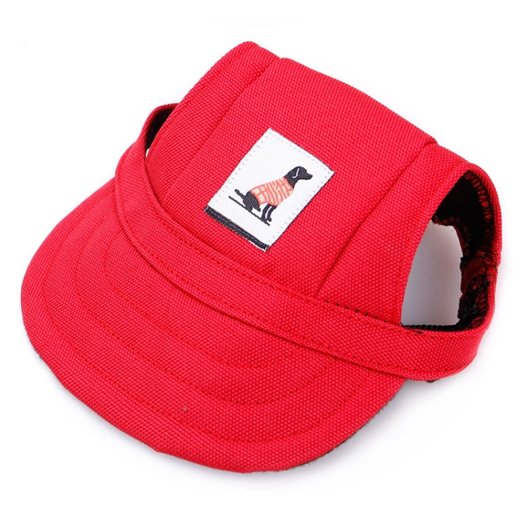 Pet Accessories Adjustment Buckle Baseball Cap, Size: M
