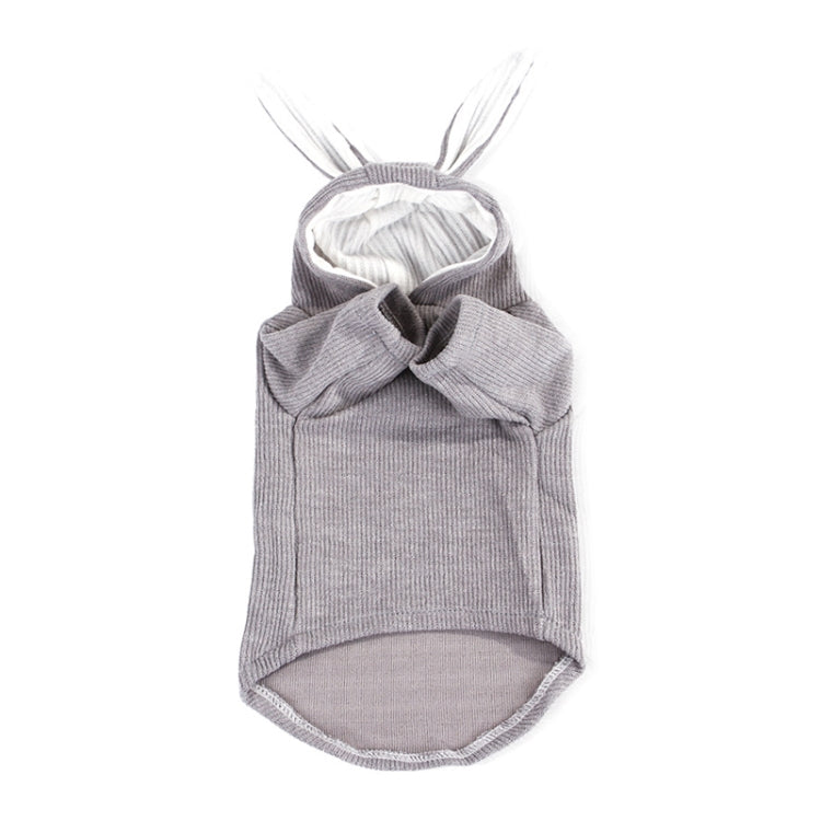 Comfortable Fashion Lovely Rabbit Ear Dog Teddy Pet Cat Sweatshirt, Size: S