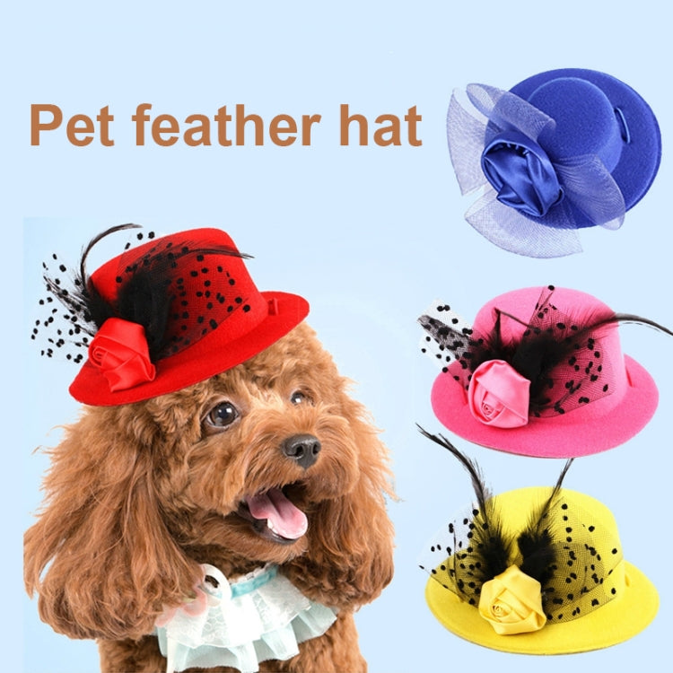 Pet European Gentleman Hat Pet Headwear Hat