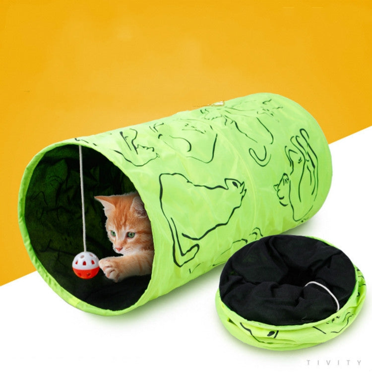 Pet Supplies Folding Cat Channel Puzzle Cat Toy
