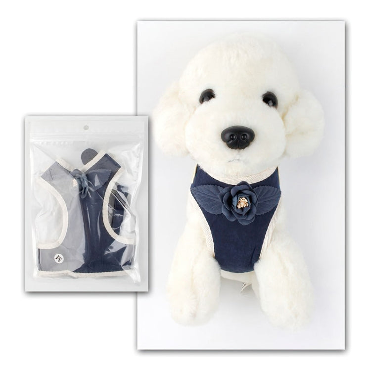2 PCS Dog Leashes Chest Straps Small Medium Dogs Vest Dog Supplies, Size: L