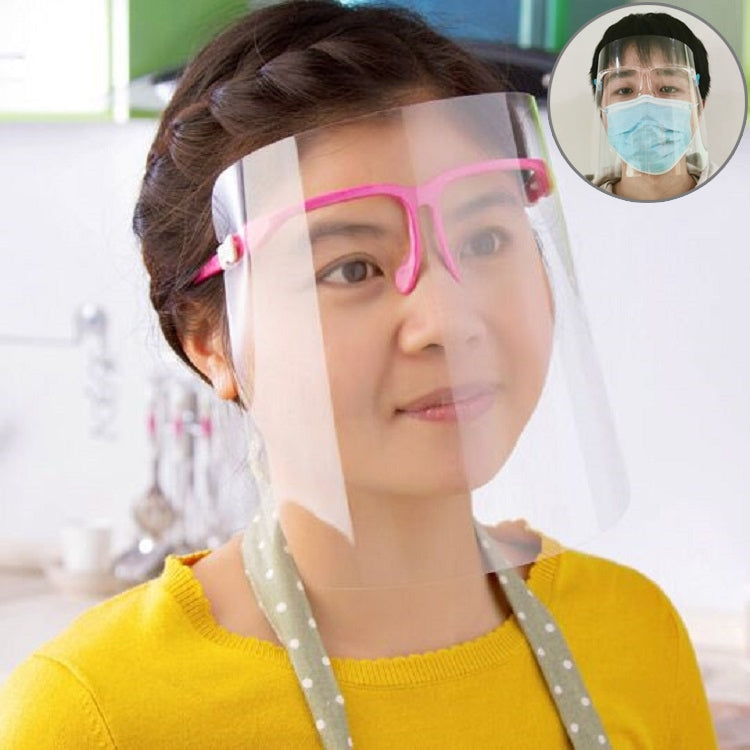 Anti-Saliva Splash Anti-Spitting Anti-Fog Anti-Oil Transparent Face Mask Face Shield