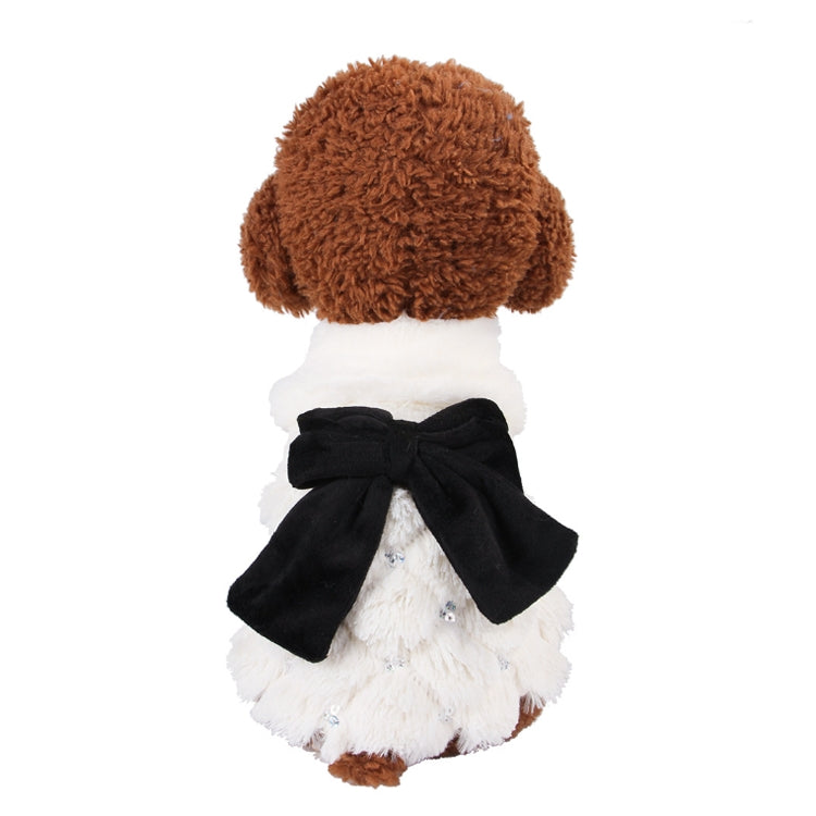 2 PCS Teddy Law Fight Princess Thicken Keep Warm Fashion Clothes for Pets, Size: S