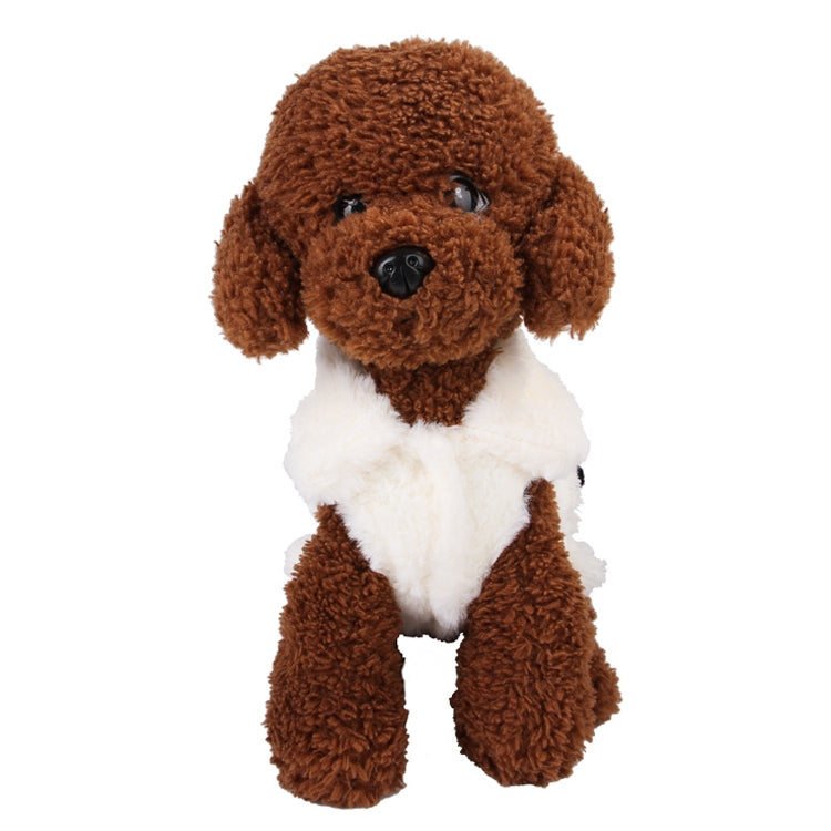 2 PCS Teddy Law Fight Princess Thicken Keep Warm Fashion Clothes for Pets, Size: L