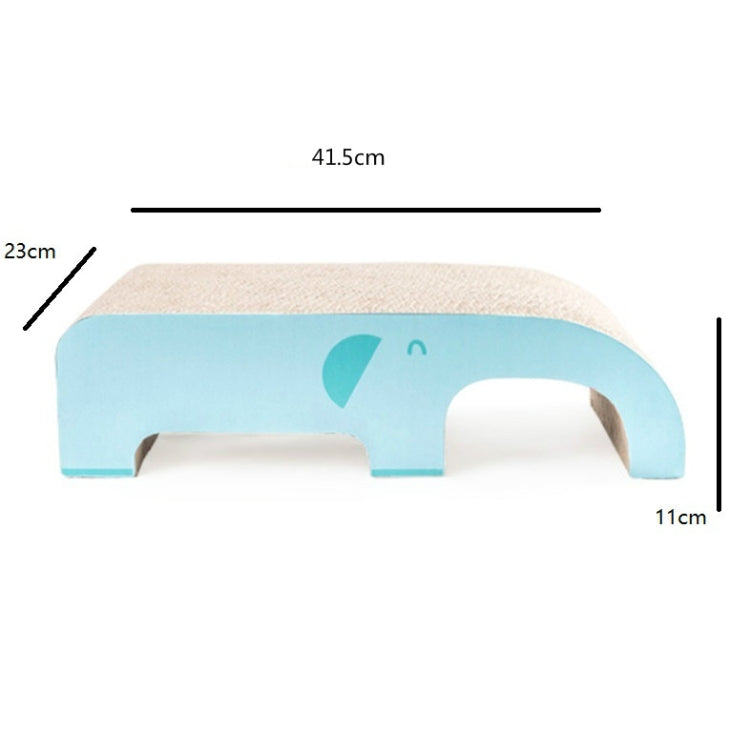 Cat Claw Plate Pet Grinder Wear-resistant Scratch-resistant Cat Toy, Size:41.5x23x11cm