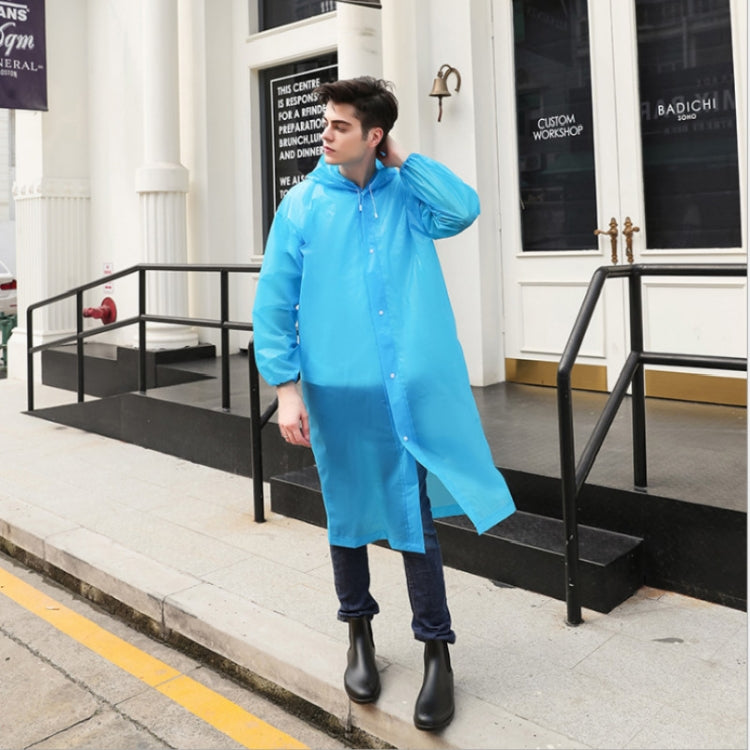 Disposable  PEVA Environment Transparent Raincoat Outdoor Hiking Siamese Raincoat