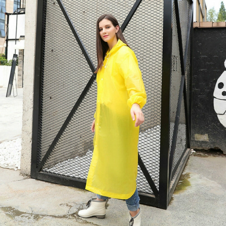 Disposable  PEVA Environment Transparent Raincoat Outdoor Hiking Siamese Raincoat