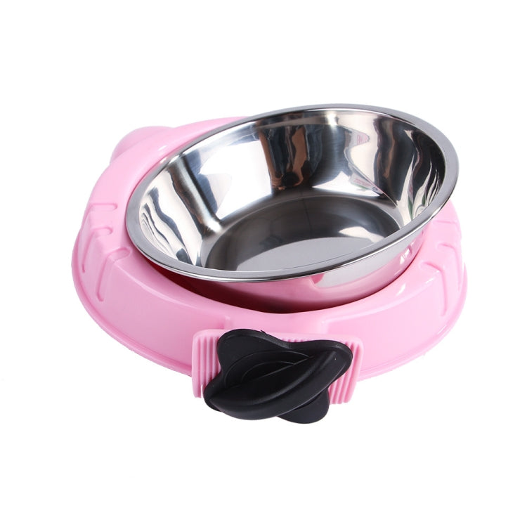 2 PCS Pet Food Bowl Hanging Dog Bowl Dog Supplies