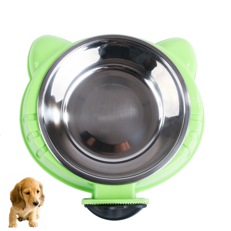 2 PCS Pet Food Bowl Hanging Dog Bowl Dog Supplies
