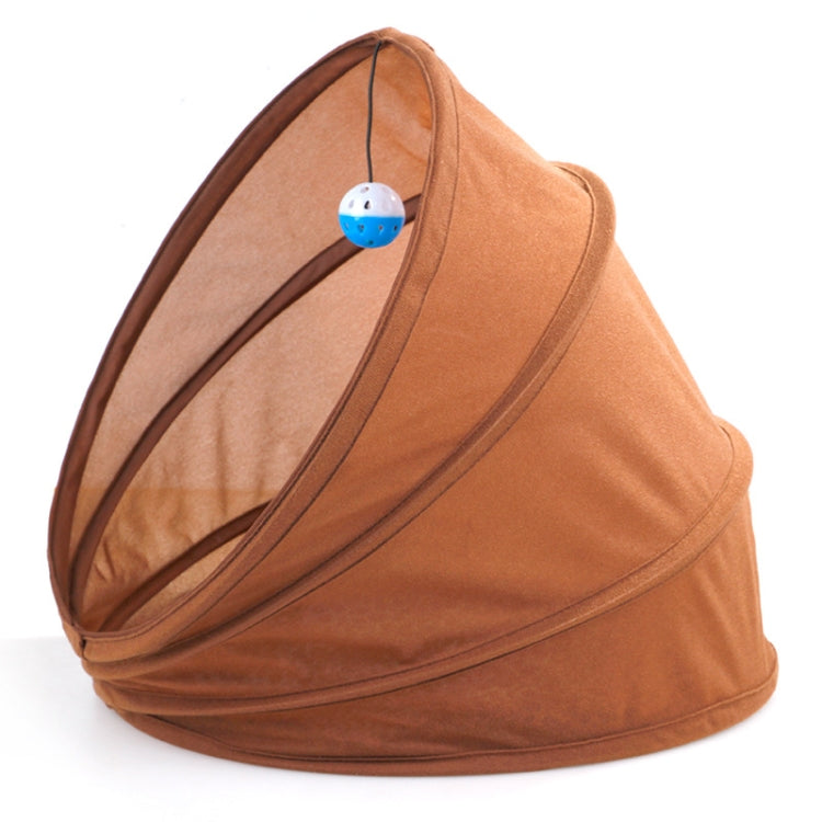 45X45cm Winter Multi-function Collapsible Pet Tunnel Toy Pet Bed
