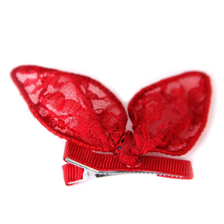 Pet Accessories Cute Pet Hair Clips Rabbit Ears Dog Hair Clips