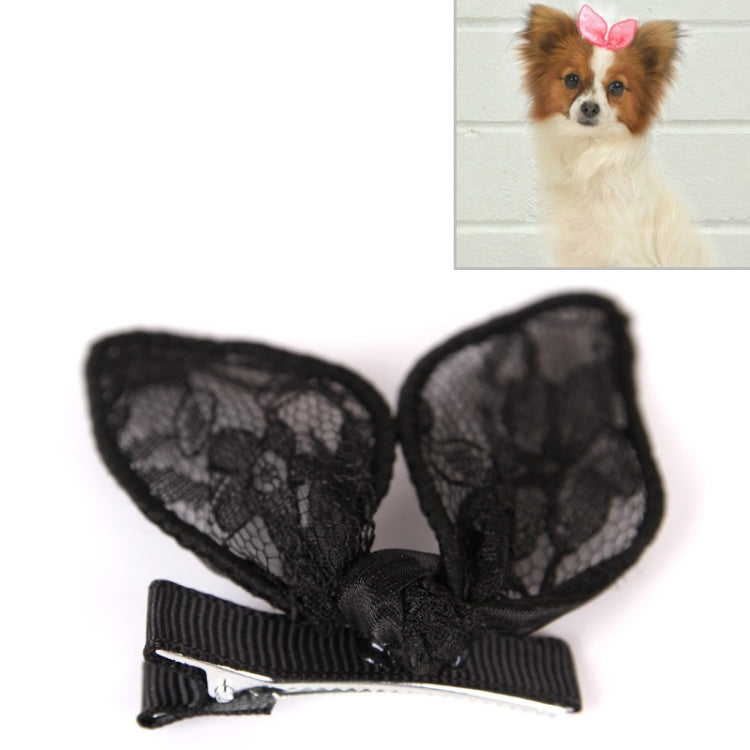 Pet Accessories Cute Pet Hair Clips Rabbit Ears Dog Hair Clips