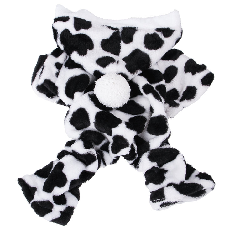 2 PCS Winter Keep Warm Plus Velvet Pet Teddy Dog Clothes, Size: L