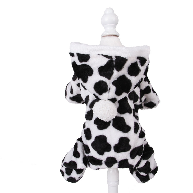 2 PCS Winter Keep Warm Plus Velvet Pet Teddy Dog Clothes, Size: XXL