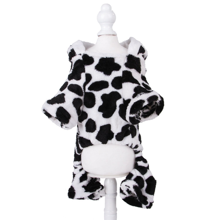 2 PCS Winter Keep Warm Plus Velvet Pet Teddy Dog Clothes, Size: XXL