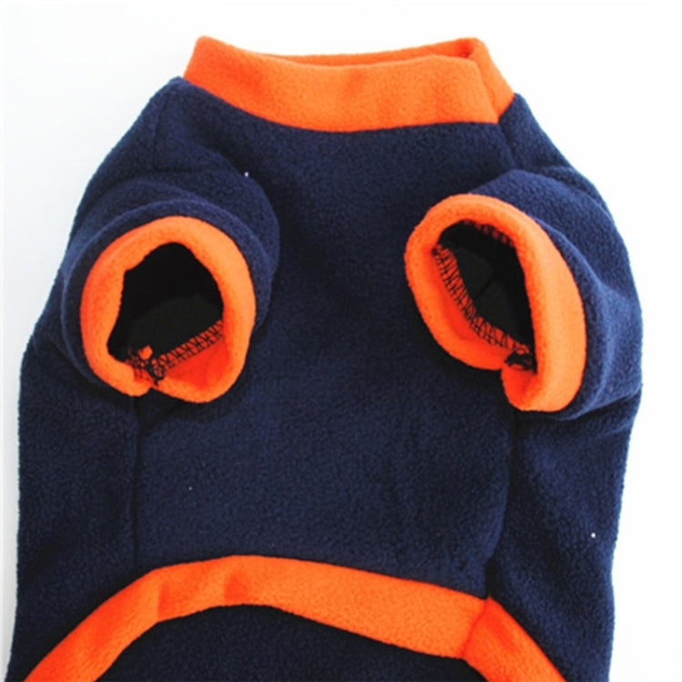 Halloween Pet Costume Pumpkin Pet Clothes, Size: S(Blue)