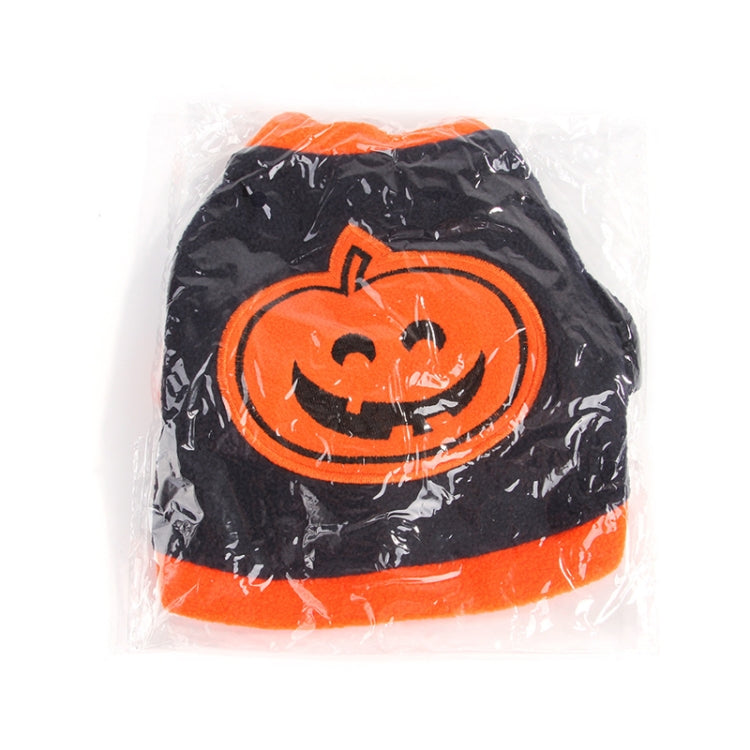 Halloween Pet Costume Pumpkin Pet Clothes, Size: M(Blue)